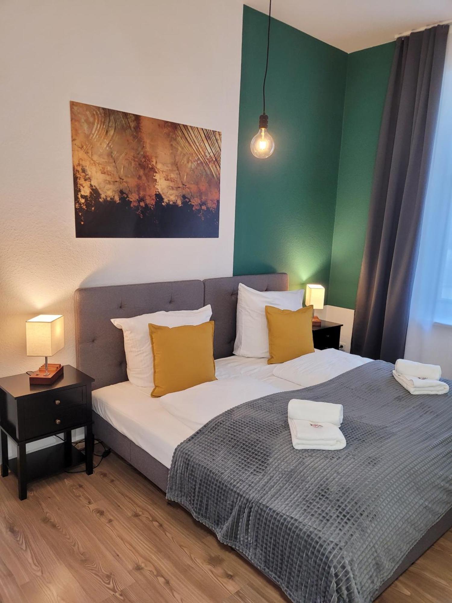 T21 - Apartment Direkt Im Zentrum Mit Parkplatz Chemnitz Luaran gambar