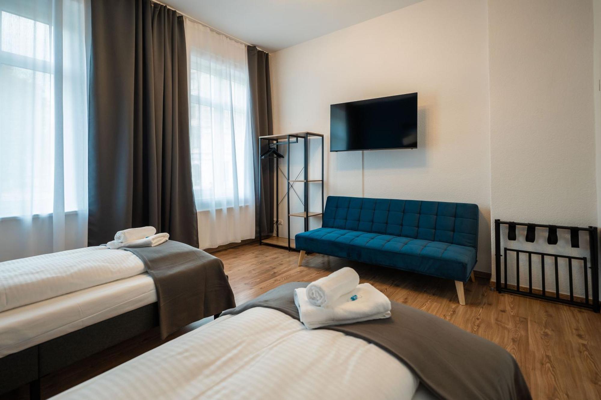 T21 - Apartment Direkt Im Zentrum Mit Parkplatz Chemnitz Luaran gambar