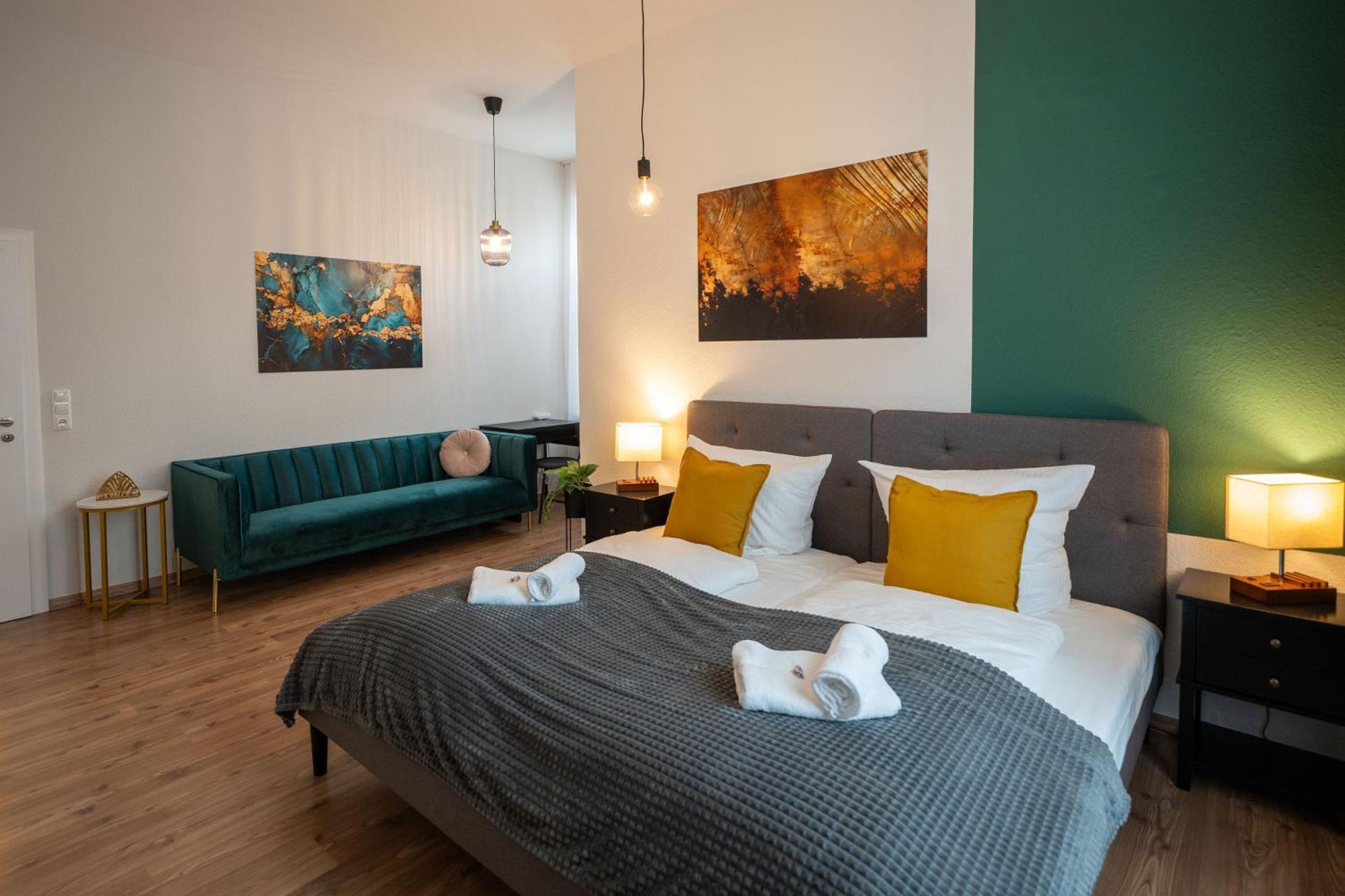 T21 - Apartment Direkt Im Zentrum Mit Parkplatz Chemnitz Luaran gambar