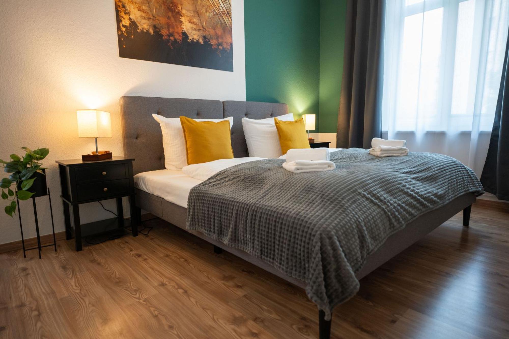 T21 - Apartment Direkt Im Zentrum Mit Parkplatz Chemnitz Luaran gambar