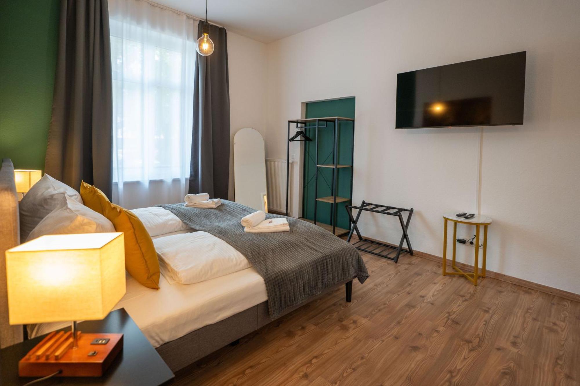 T21 - Apartment Direkt Im Zentrum Mit Parkplatz Chemnitz Luaran gambar